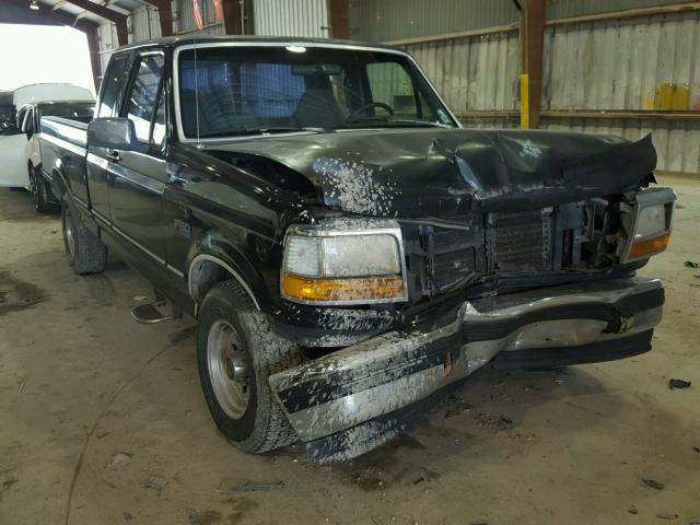 1FTEX15N9PKB87975 - 1993 FORD F150 BLACK photo 1