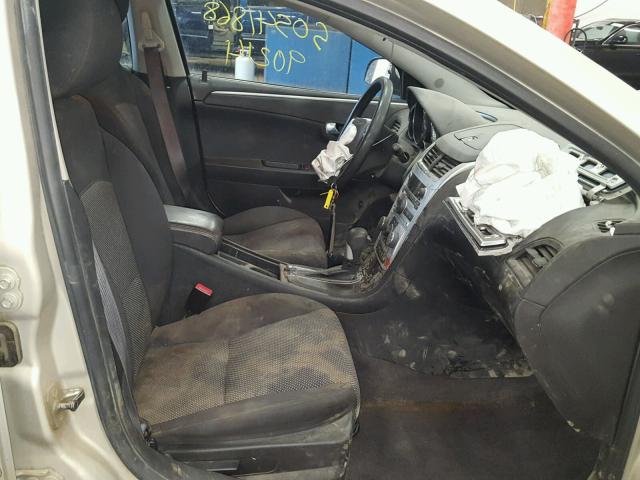 1G1ZC5EU4CF294309 - 2012 CHEVROLET MALIBU 1LT BEIGE photo 5