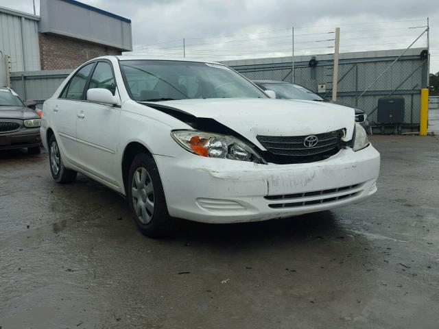 4T1BE32K64U323554 - 2004 TOYOTA CAMRY LE თეთრი ფოტო 1