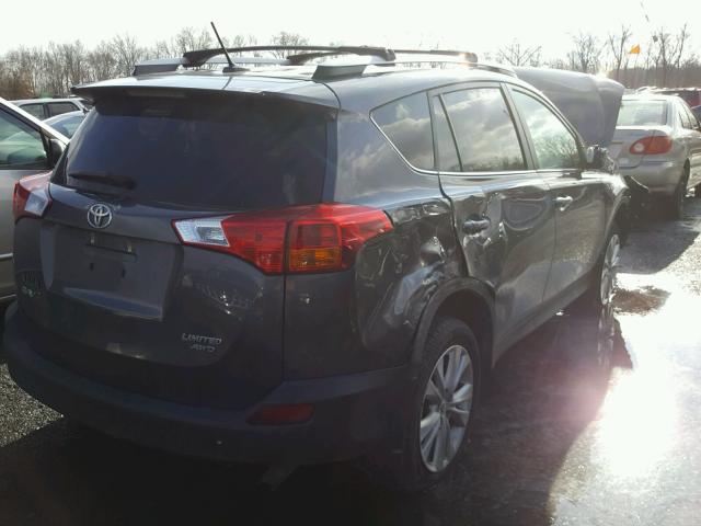 2T3DFREV2FW314911 - 2015 TOYOTA RAV4 LIMIT GRAY photo 4