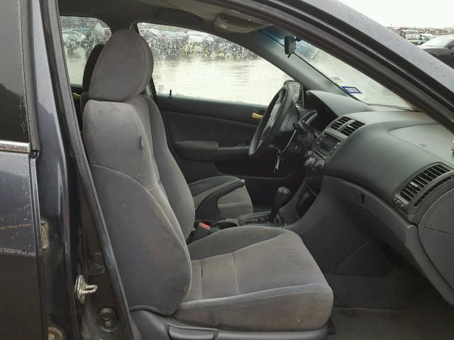 1HGCM66373A053428 - 2003 HONDA ACCORD LX GRAY photo 5