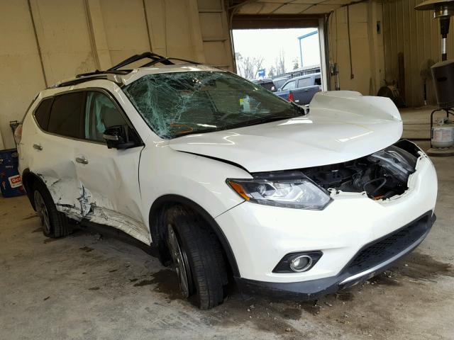 5N1AT2MT0FC860849 - 2015 NISSAN ROGUE S WHITE photo 1