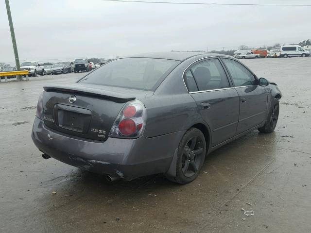 1N4BL11D96C227577 - 2006 NISSAN ALTIMA SE GRAY photo 4