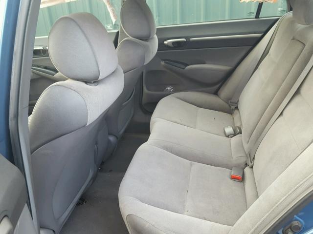 1HGFA16846L113677 - 2006 HONDA CIVIC EX 蓝色 照片 6