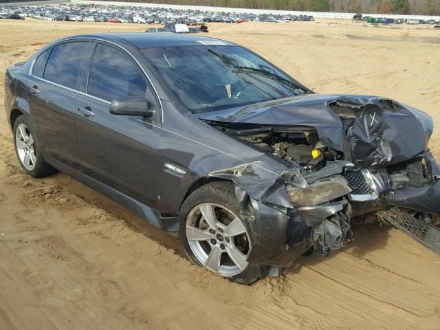 6G2EC57Y28L988034 - 2008 PONTIAC G8 GT GRAY photo 1