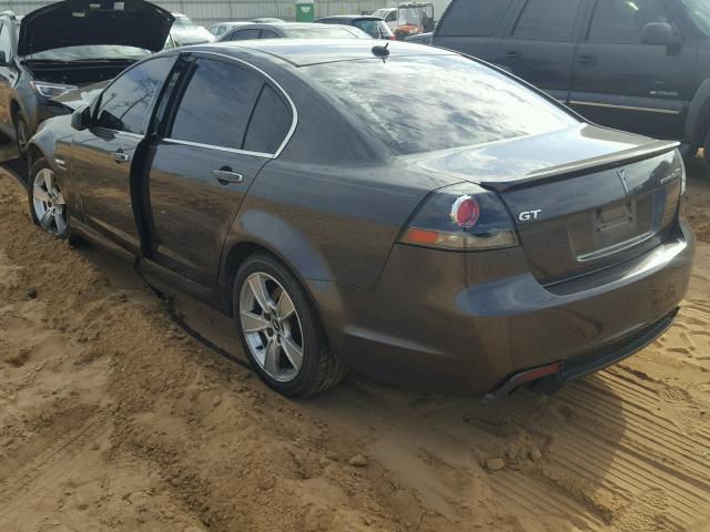 6G2EC57Y28L988034 - 2008 PONTIAC G8 GT GRAY photo 3