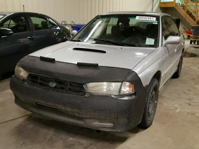 4S3BD6758W6201328 - 1998 SUBARU LEGACY GT SILVER photo 2