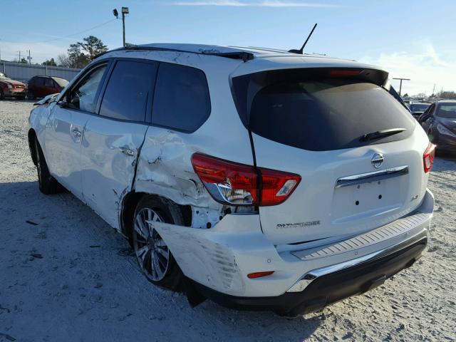 5N1DR2MN0HC621530 - 2017 NISSAN PATHFINDER WHITE photo 3