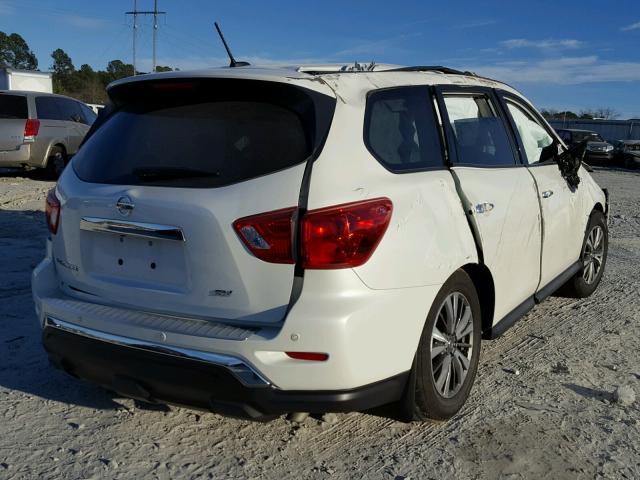 5N1DR2MN0HC621530 - 2017 NISSAN PATHFINDER WHITE photo 4