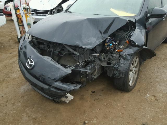 JM1BL1SF2A1300691 - 2010 MAZDA 3 I BLACK photo 9