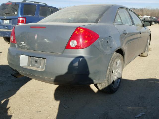 1G2ZG57B794140970 - 2009 PONTIAC G6 GRAY photo 4