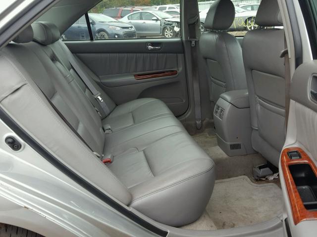 4T1BE32K65U405981 - 2005 TOYOTA CAMRY LE ვერცხლისფერი ფოტო 6