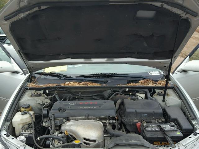 4T1BE32K65U405981 - 2005 TOYOTA CAMRY LE ვერცხლისფერი ფოტო 7