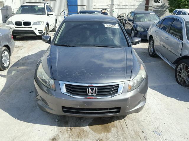 1HGCP26428A067897 - 2008 HONDA ACCORD LXP GRAY photo 9