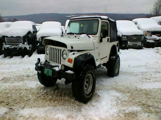 1J4FA49S63P323820 - 2003 JEEP WRANGLER / WHITE photo 2