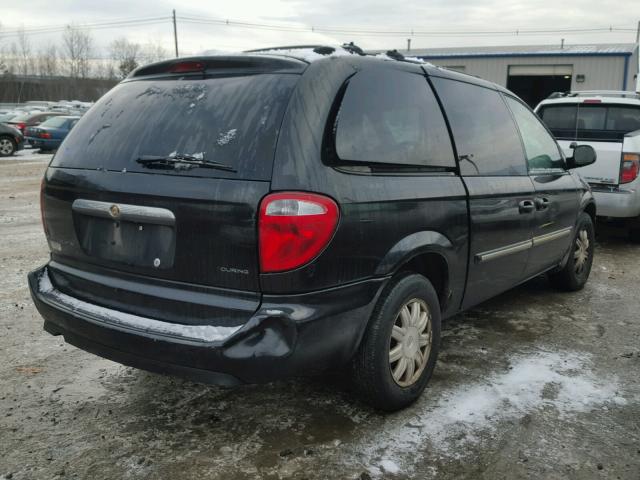 2A4GP54L66R655736 - 2006 CHRYSLER TOWN & COU BLACK photo 4