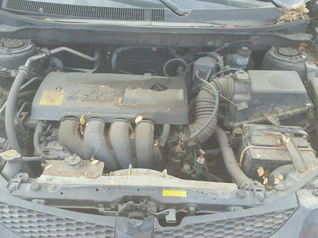 5Y2SM62813Z430980 - 2003 PONTIAC VIBE BLACK photo 7