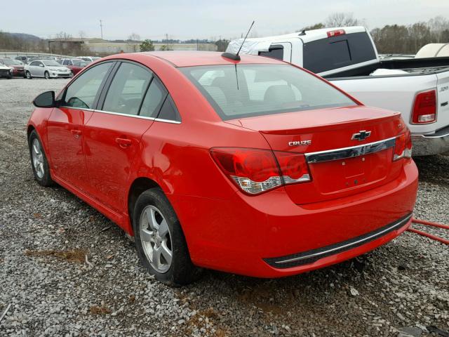 1G1PE5SB3G7184632 - 2016 CHEVROLET CRUZE LIMI RED photo 3