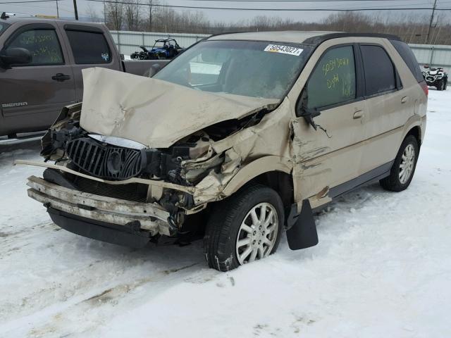 3G5DA03L26S599223 - 2006 BUICK RENDEZVOUS GOLD photo 2