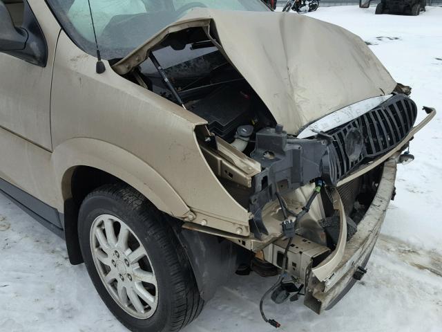 3G5DA03L26S599223 - 2006 BUICK RENDEZVOUS GOLD photo 9