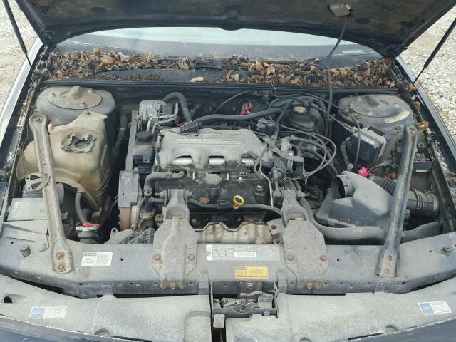 1G2WJ12M5SF330329 - 1995 PONTIAC GRAND PRIX BLACK photo 7