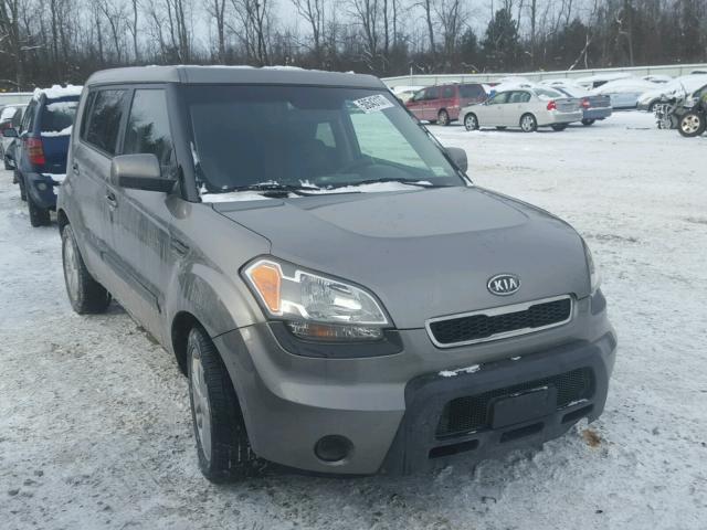 KNDJT2A24B7209484 - 2011 KIA SOUL + GRAY photo 1