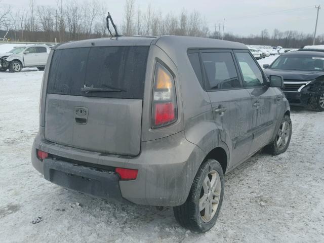 KNDJT2A24B7209484 - 2011 KIA SOUL + GRAY photo 4