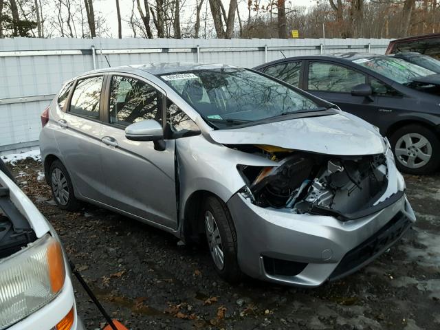 JHMGK5H51GX033353 - 2016 HONDA FIT LX SILVER photo 1