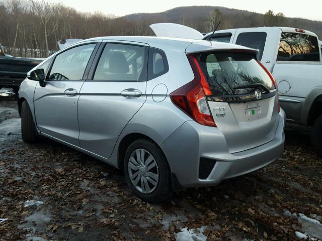 JHMGK5H51GX033353 - 2016 HONDA FIT LX SILVER photo 3