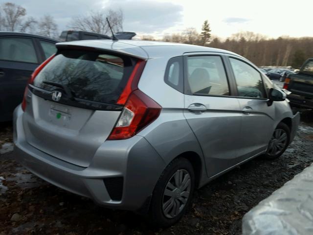 JHMGK5H51GX033353 - 2016 HONDA FIT LX SILVER photo 4