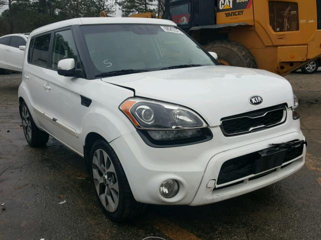 KNDJT2A69D7772729 - 2013 KIA SOUL + WHITE photo 1