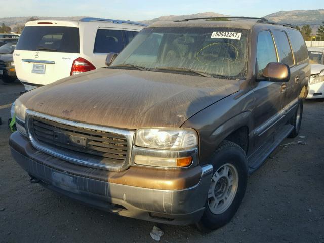 3GKEC16Z32G217831 - 2002 GMC YUKON XL C BROWN photo 2