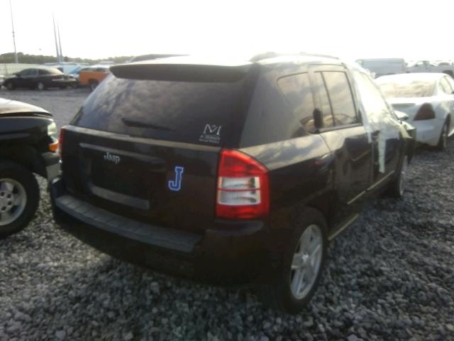 1J8FT47W28D795245 - 2008 JEEP COMPASS SP BLACK photo 4