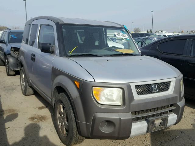 5J6YH18573L009308 - 2003 HONDA ELEMENT EX SILVER photo 1