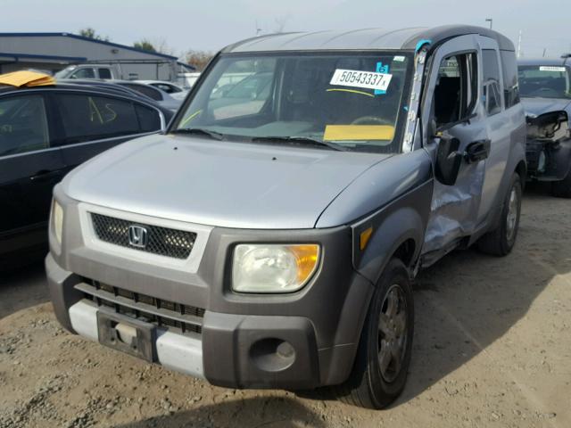 5J6YH18573L009308 - 2003 HONDA ELEMENT EX SILVER photo 2