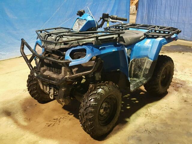 4XASEA459GA621691 - 2016 POLARIS SPORTSMAN BLUE photo 2