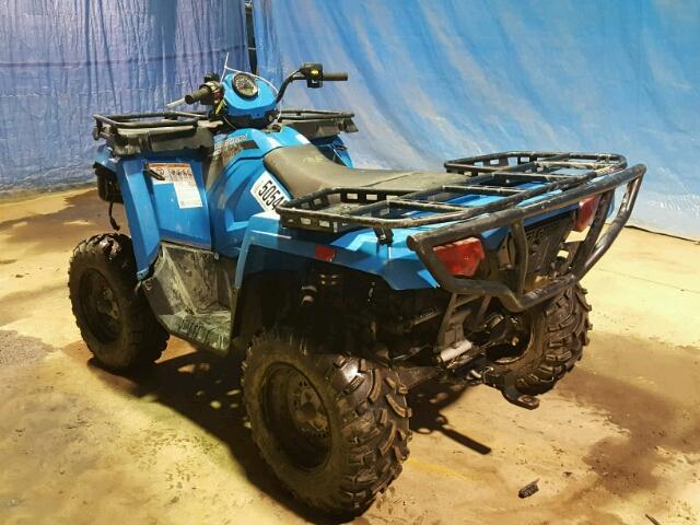 4XASEA459GA621691 - 2016 POLARIS SPORTSMAN BLUE photo 3