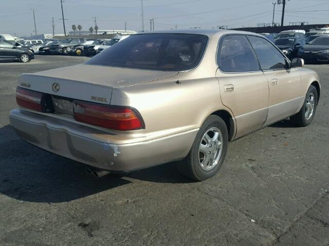 JT8BF12G7T0134790 - 1996 LEXUS ES 300 BROWN photo 4