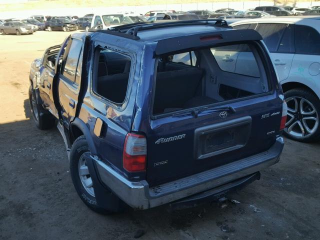 JT3HN86RXX0235982 - 1999 TOYOTA 4RUNNER SR BLUE photo 3