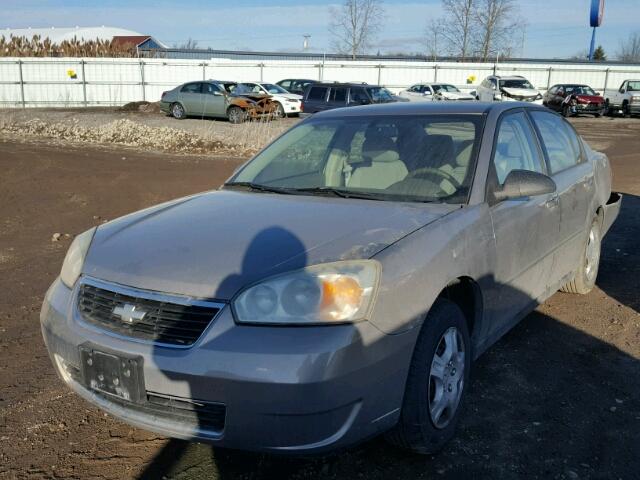 1G1ZS58F87F226455 - 2007 CHEVROLET MALIBU LS TAN photo 2