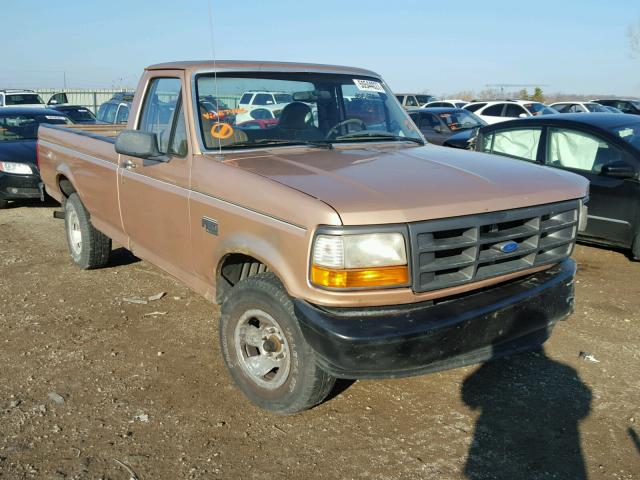 1FTEF15Y6SLB74116 - 1995 FORD F150 GOLD photo 1