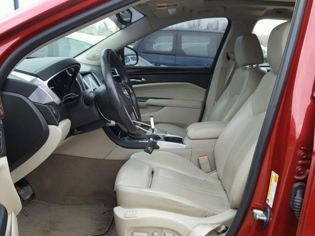 3GYFNCE36DS596630 - 2013 CADILLAC SRX LUXURY RED photo 5