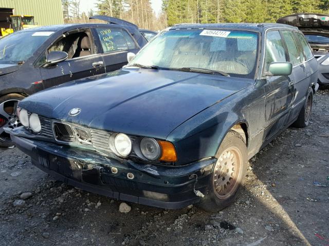 WBAHJ631XPGD23027 - 1993 BMW 525 IT AUT GREEN photo 2