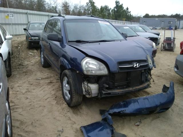 KM8JM12B96U352021 - 2006 HYUNDAI TUCSON GL BLUE photo 1