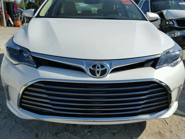 4T1BK1EB2GU232908 - 2016 TOYOTA AVALON XLE WHITE photo 9