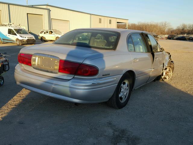 1G4HP54K514243168 - 2001 BUICK LESABRE CU SILVER photo 4