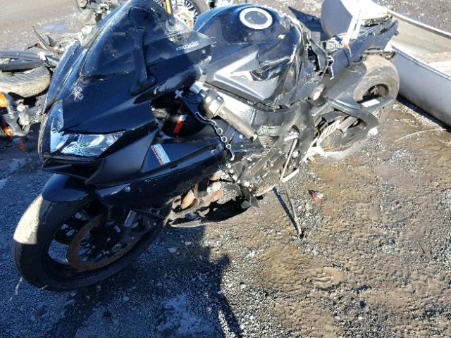 JS1GR7LA582100705 - 2008 SUZUKI GSX-R750 BLACK photo 2