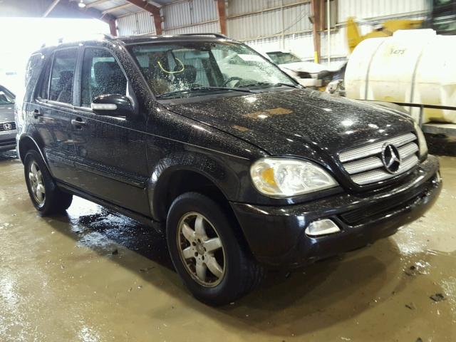 4JGAB57E33A454329 - 2003 MERCEDES-BENZ ML 350 BLACK photo 1