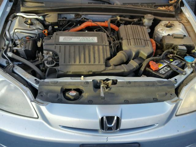 JHMES96673S030250 - 2003 HONDA CIVIC HYBR SILVER photo 7