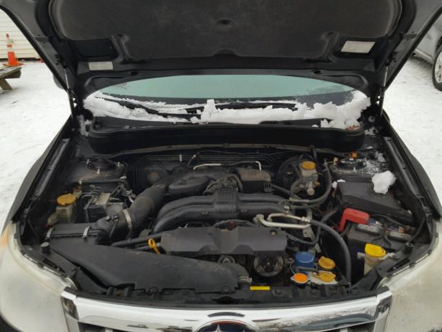 JF2SHBDC3BH717905 - 2011 SUBARU FORESTER 2 BLACK photo 7